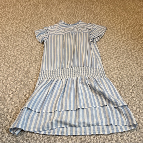 PAIGE Christina Blue and White Striped Dress, small - Picture 7 of 8